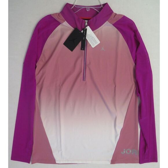 Nike Jordan CU6370 Women's Sz 3XL Multicolor Jumpman Pullover Top 1/2 Zip Top - Picture 7 of 16